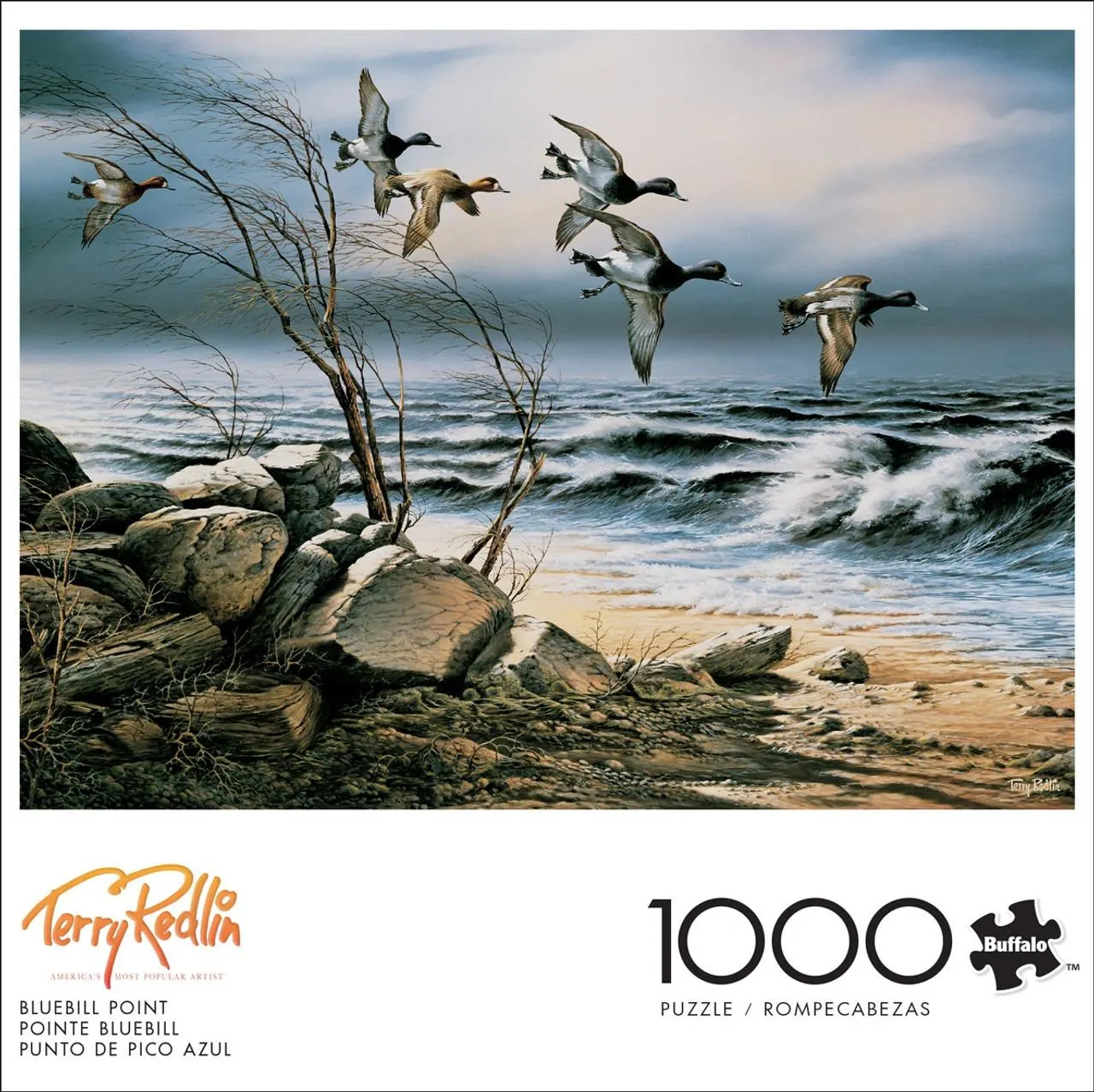 1000pc Terry Redlin: Bluebill Point Birds