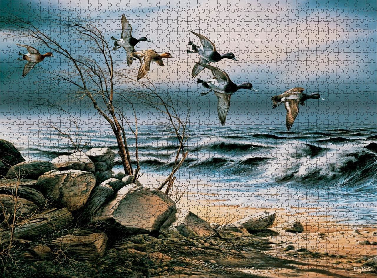 1000pc Terry Redlin: Bluebill Point
