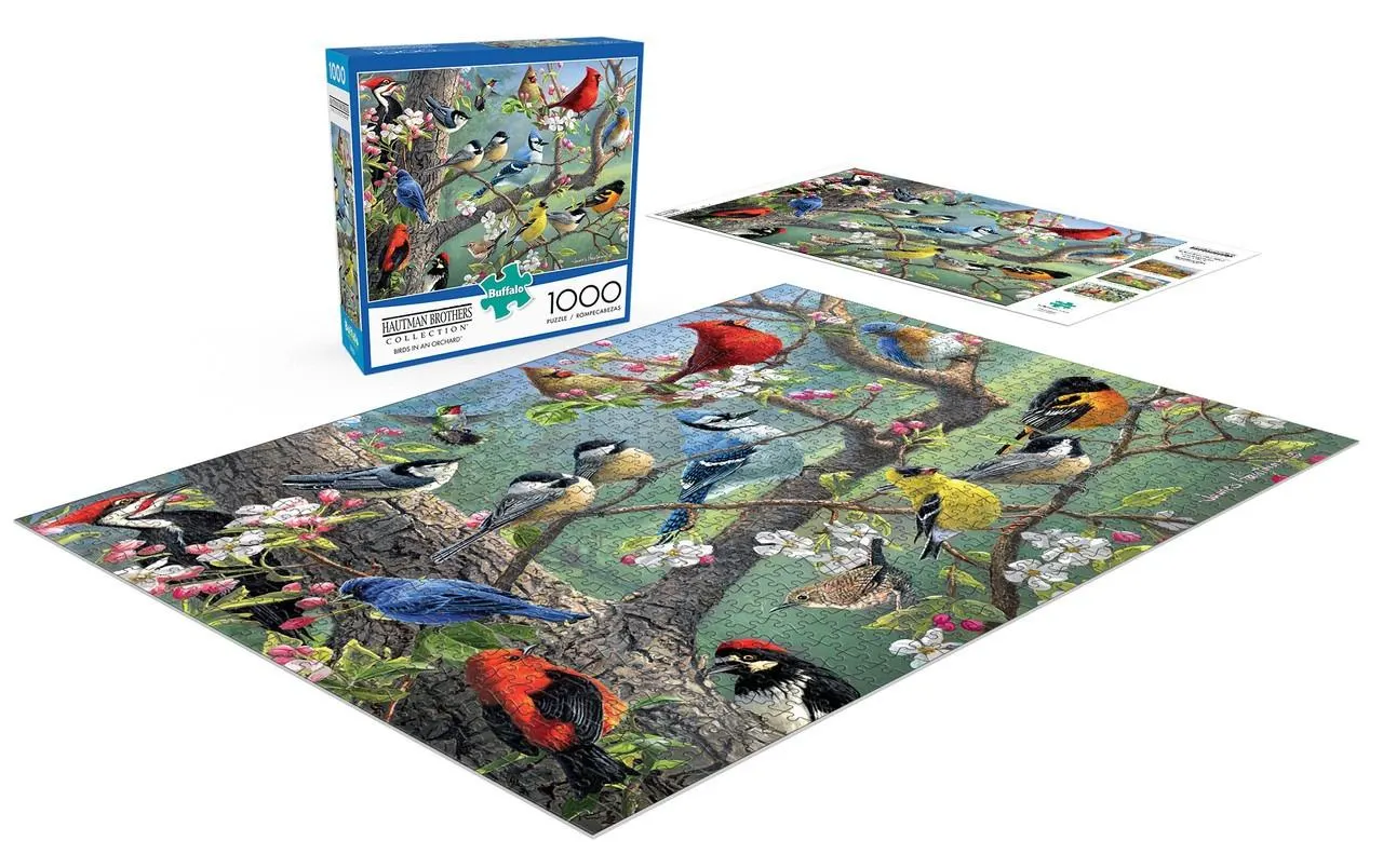 Birds in an Orchard