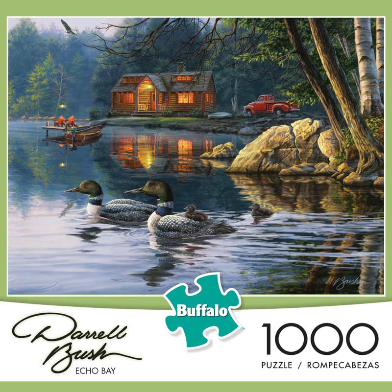 Darrell Bush - Echo Bay (1000pc) - DUP Forest Jigsaw Puzzle
