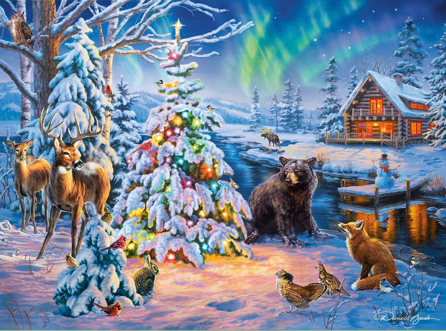 Holiday Collection: Woodland Christmas Forest Animal