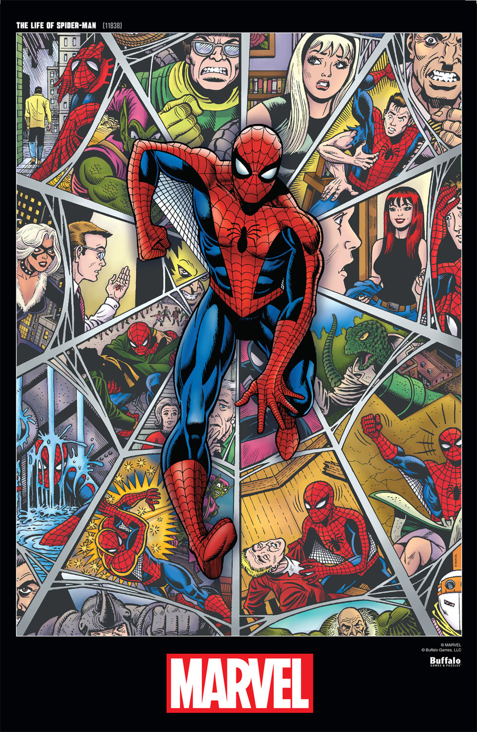The Life of Spider-Man Movies & TV Jigsaw Puzzle