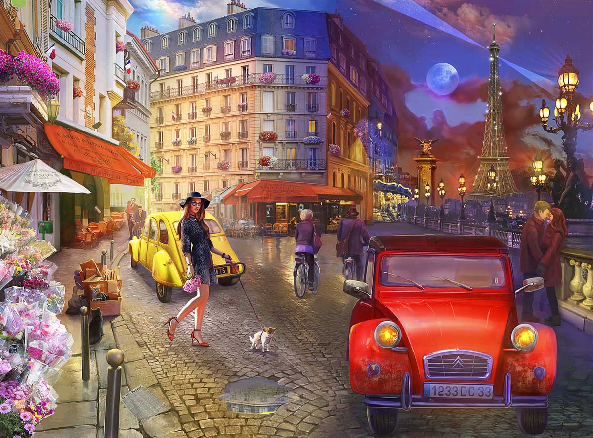 A Stroll in Paris Paris & France Jigsaw Puzzle