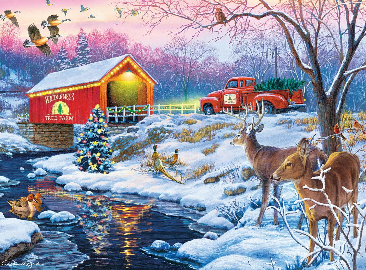 Christmas in the Country Farm