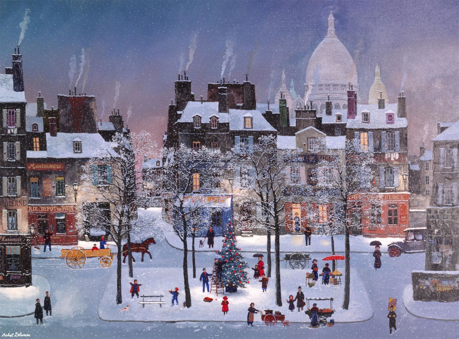 Christmas in Monmartre Christmas