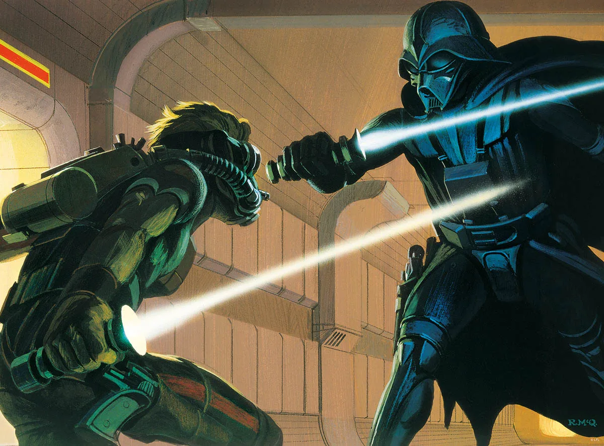 Star Wars&trade; Fine Art Collection - Lightsaber Duel 1000 Piece Jigsaw Puzzle Movies & TV