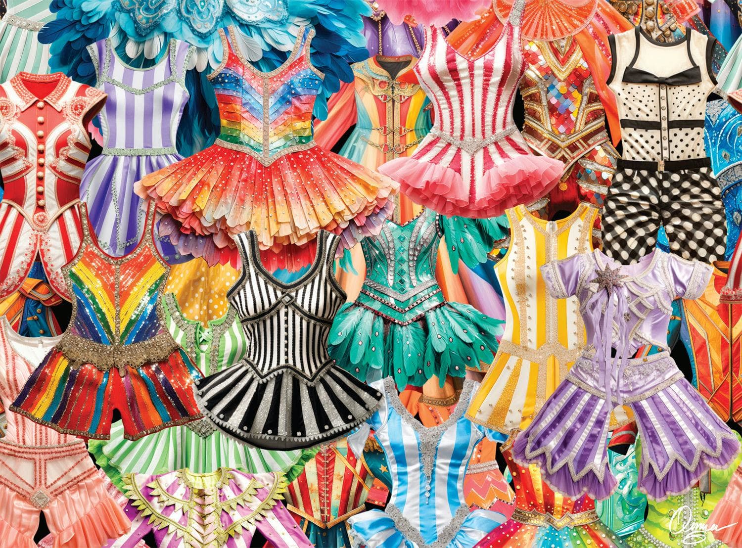 Carnival Costumes Collage