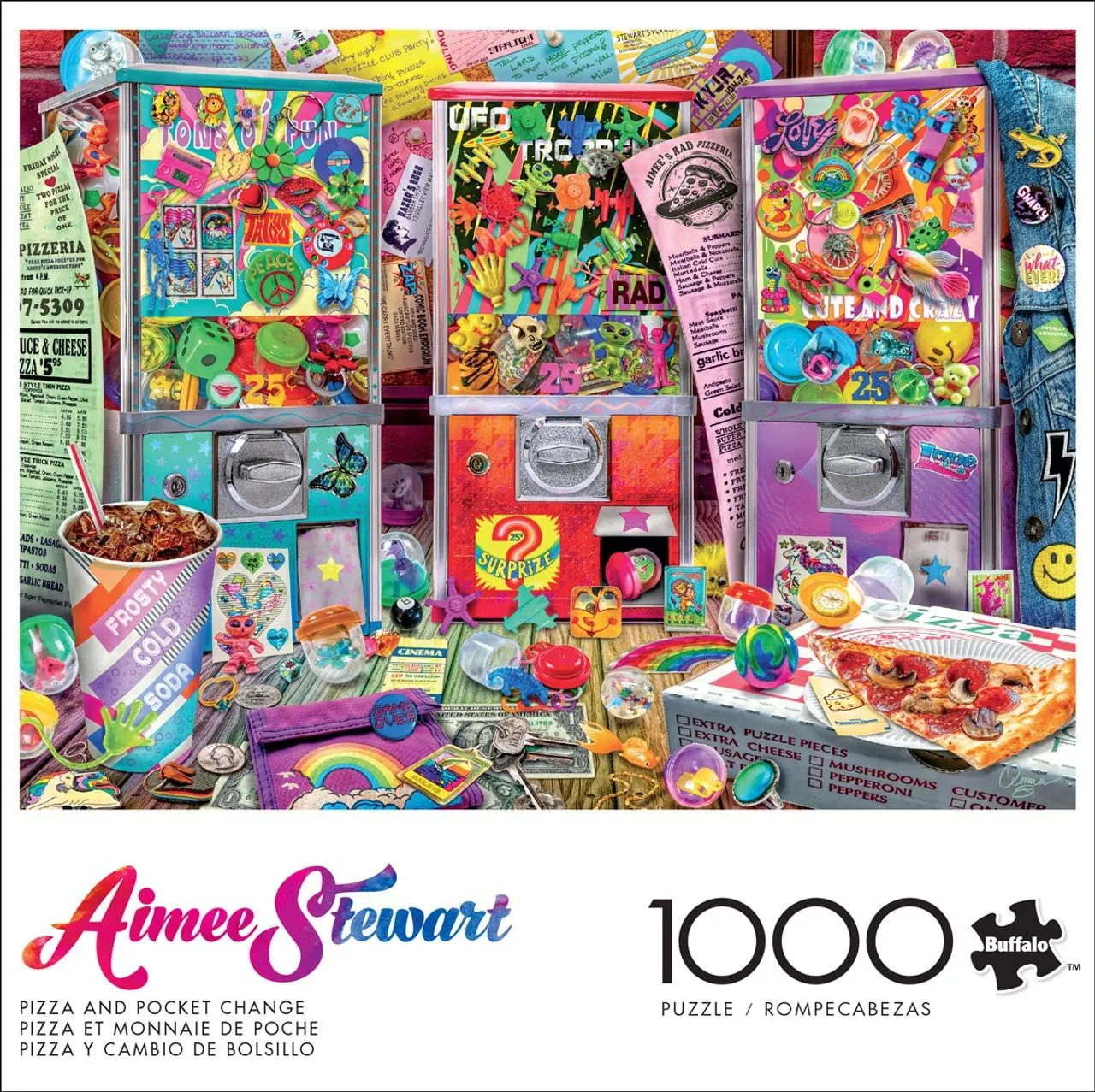 Pizza and Pocket Change Nostalgic & Retro