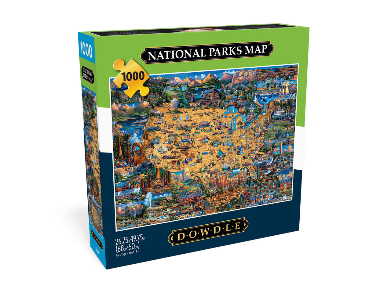 Dowdle: National Parks Map