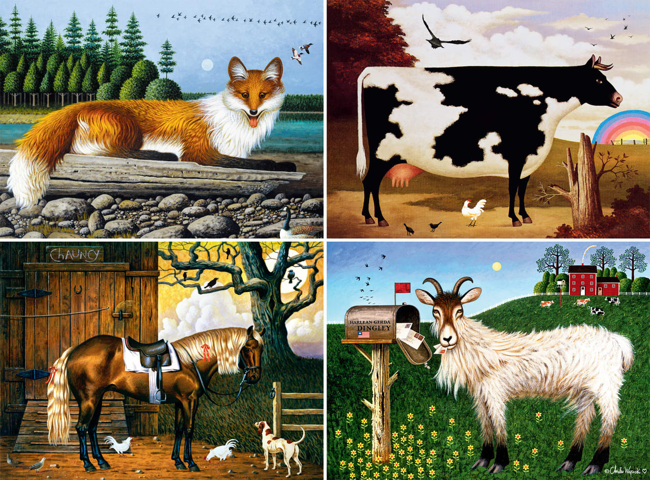 Animal Collage Animals