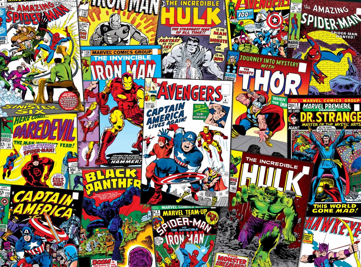 Comic Book Collage Movies & TV