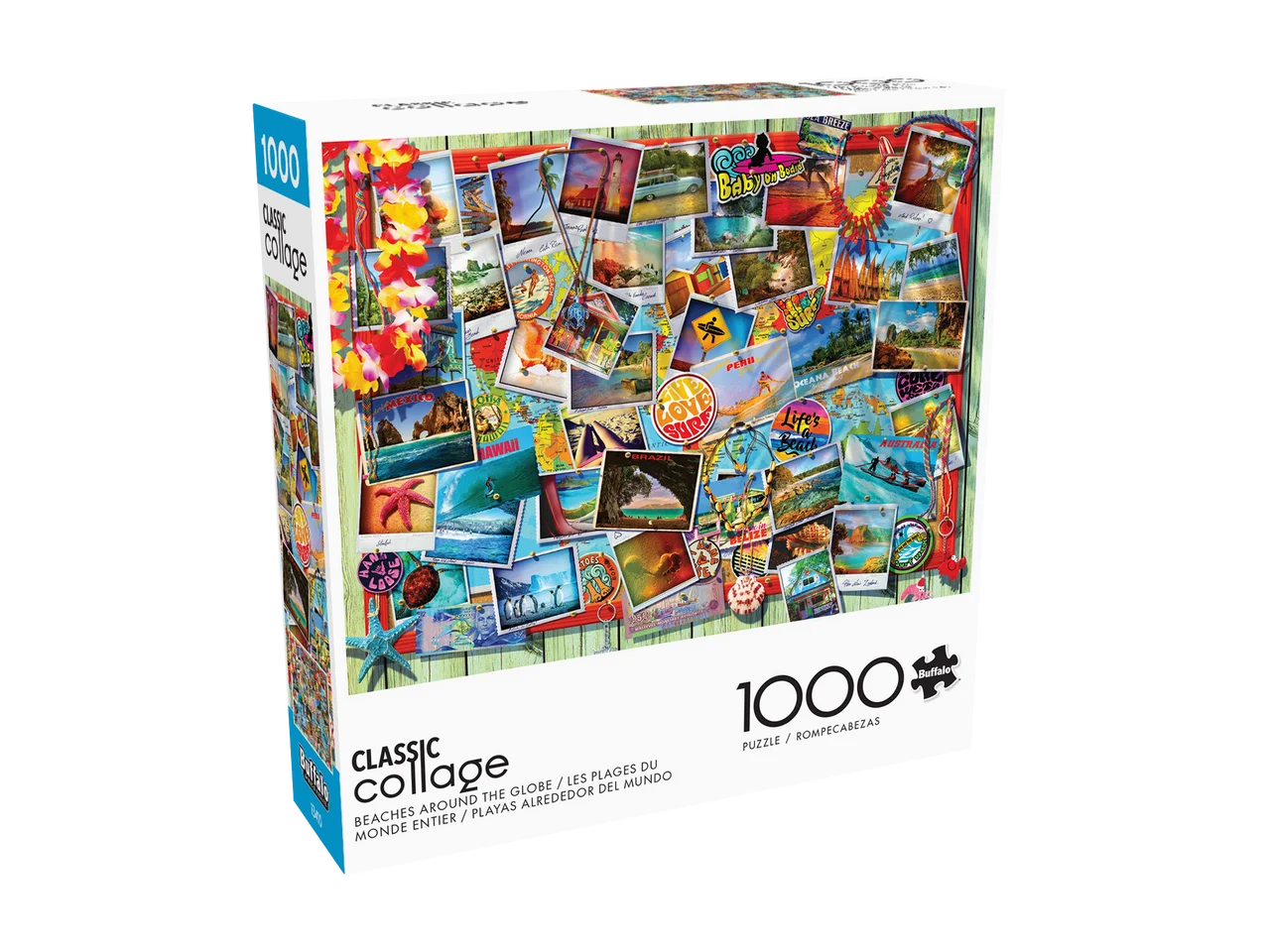 Classic Collage: Beaches Around the Globe