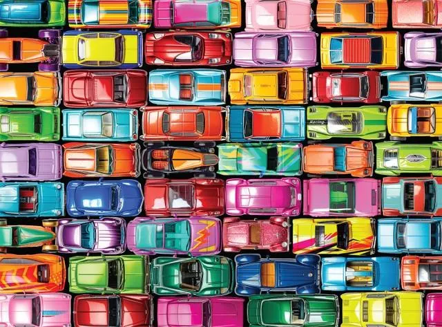 Lars Stewart: Toy Car Spectrum Cats