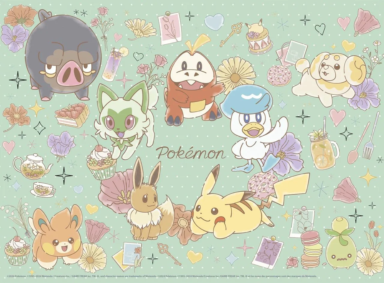 Pokemon: Pokemon Flower Cafe Pokemon