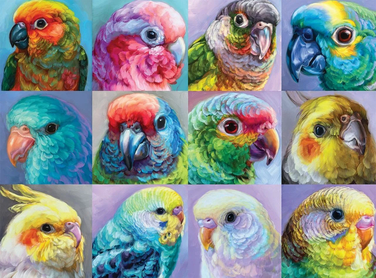 Bonjour: Parrot Perfection Birds