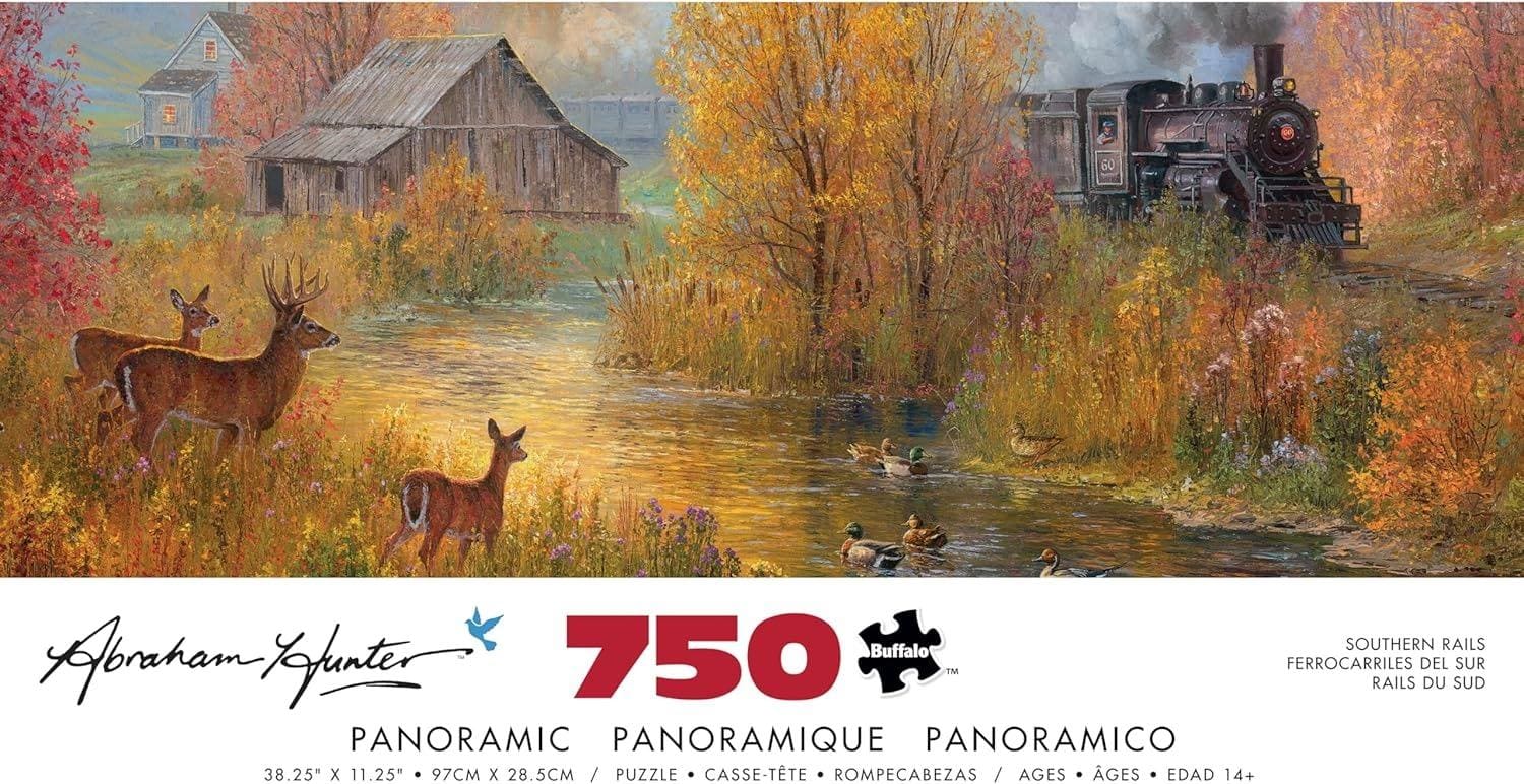 Southern Rails Panoramic Countryside