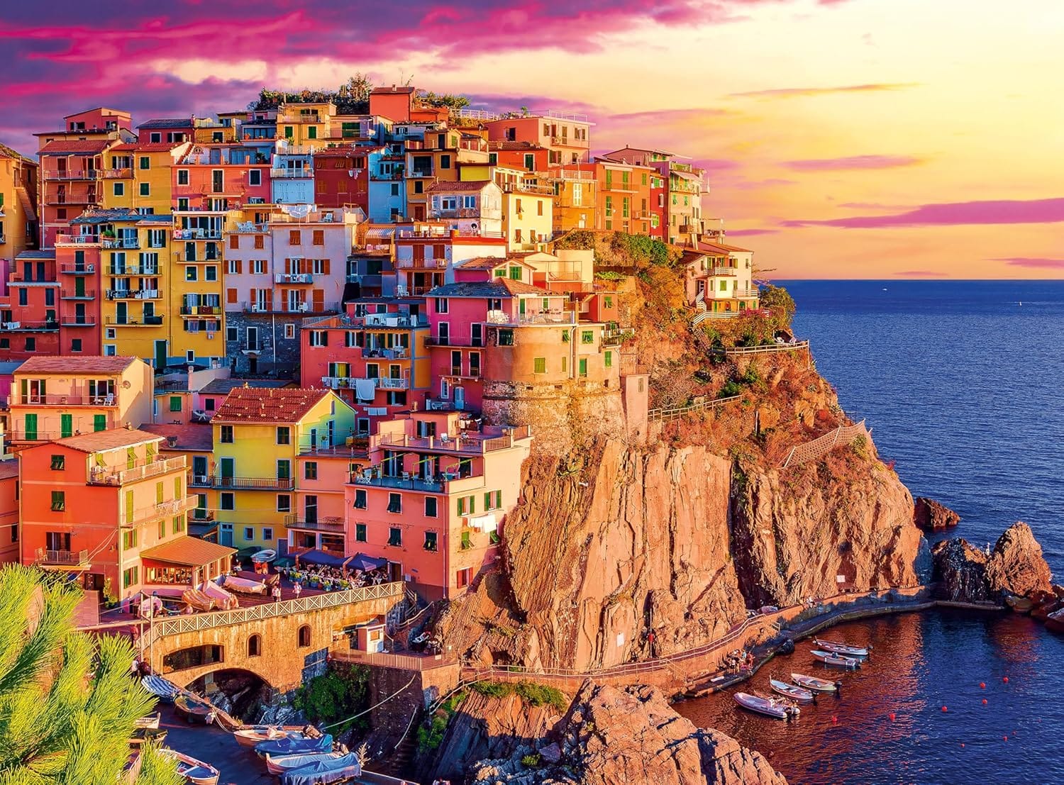 Sapphire Select: Cinque Terre Sunset Landscape