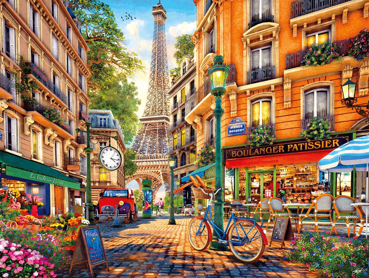 Paris Afternoon Paris & France Jigsaw Puzzle