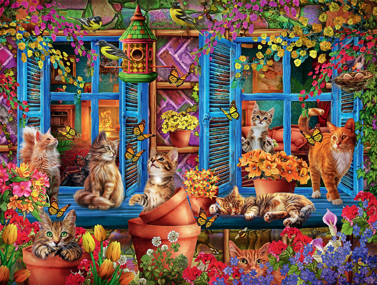 Cats Fantasy Cats Jigsaw Puzzle