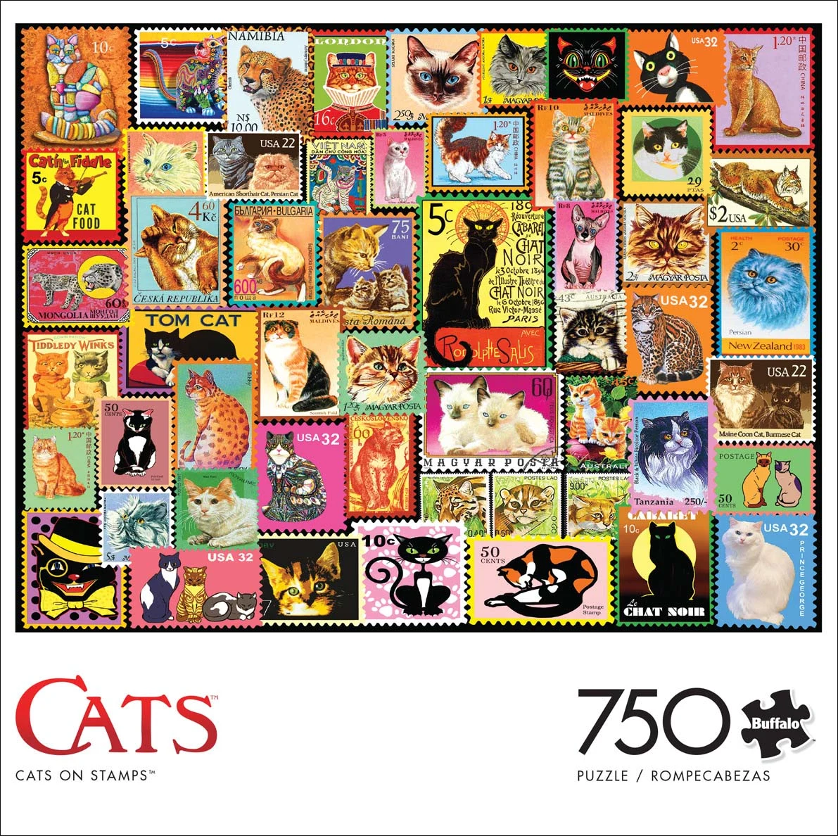 Cats on Stamps