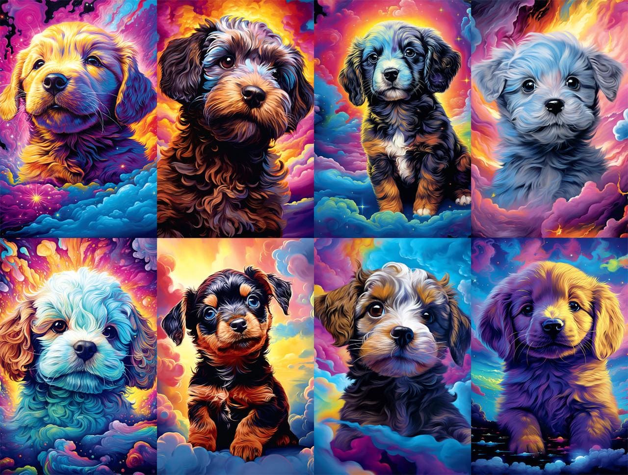 Cosmic Canines Dogs