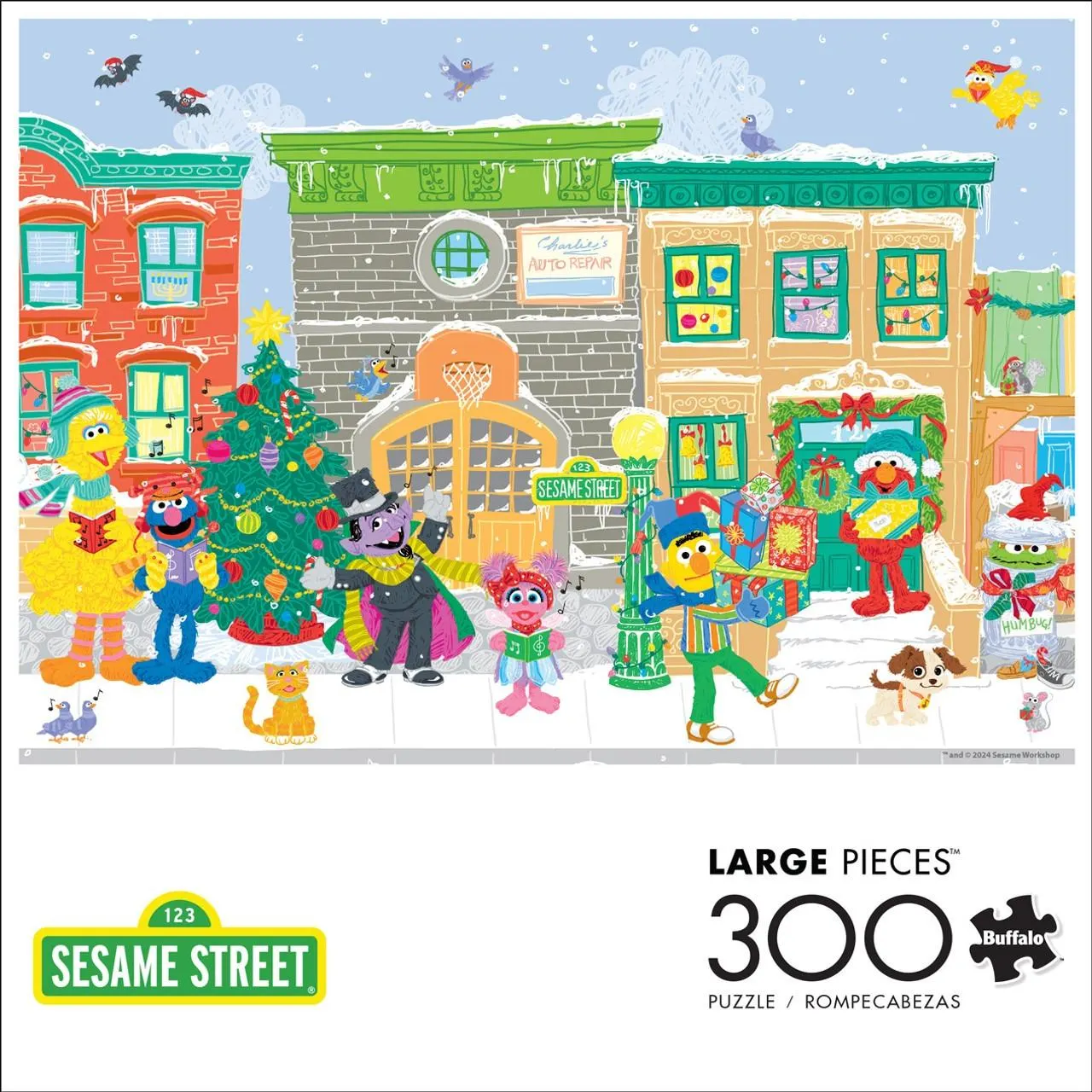 Sesame Street - Carolers on Sesame Street