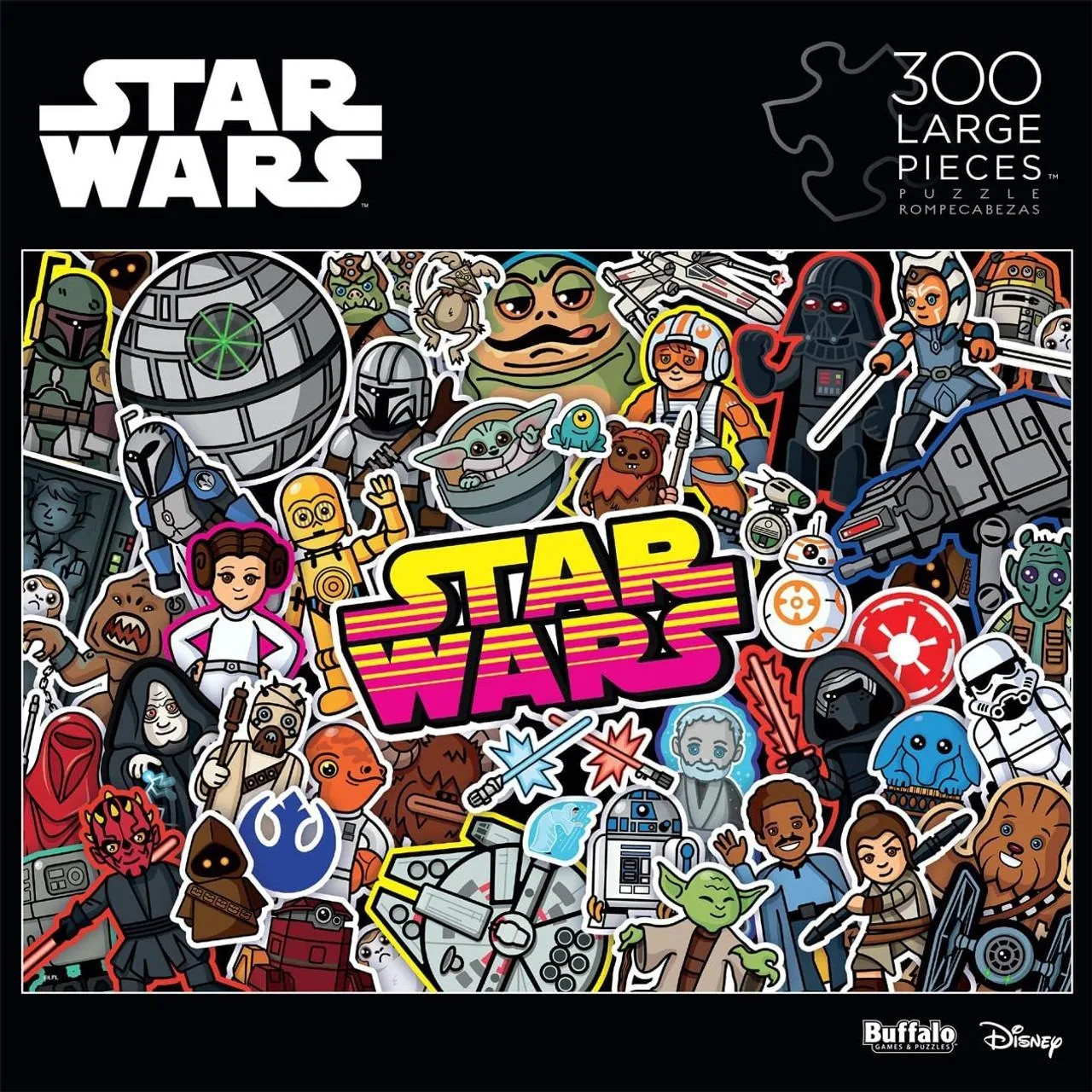 Star Wars Sticker Collage