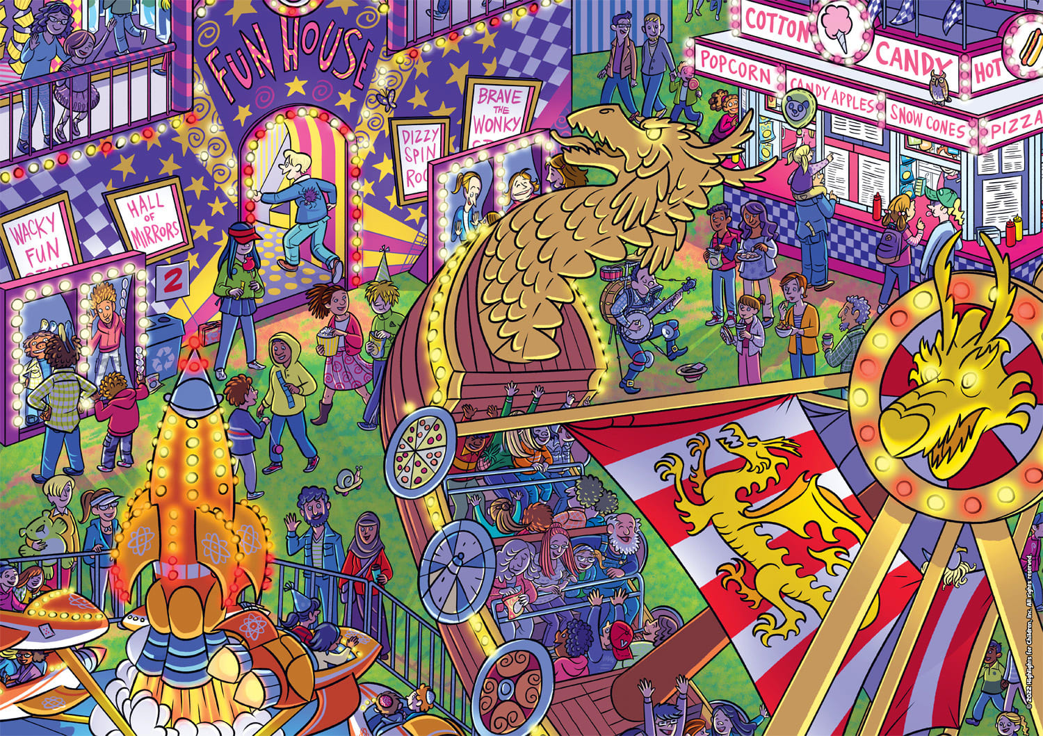 Highlights: Hidden Pictures Carnival & Circus