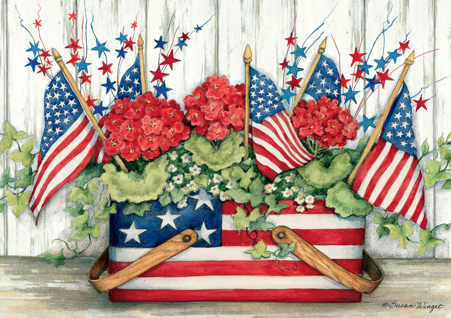 Glorious Geraniums Flower & Garden