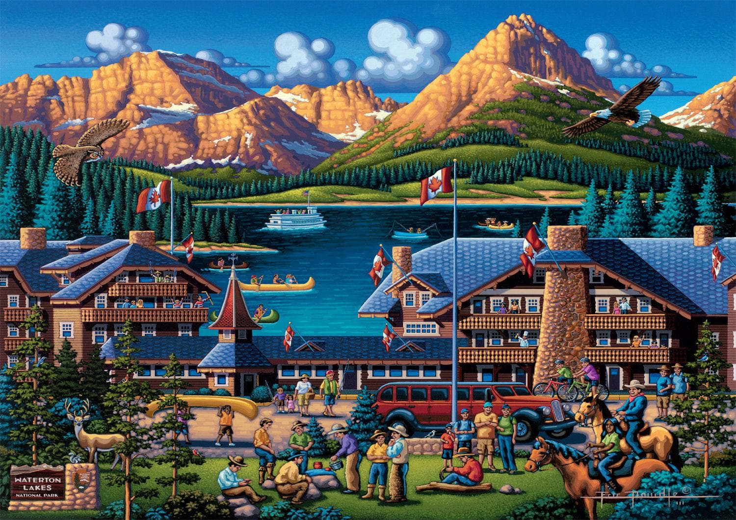 Waterton Lakes National Park - Scratch and Dent Americana