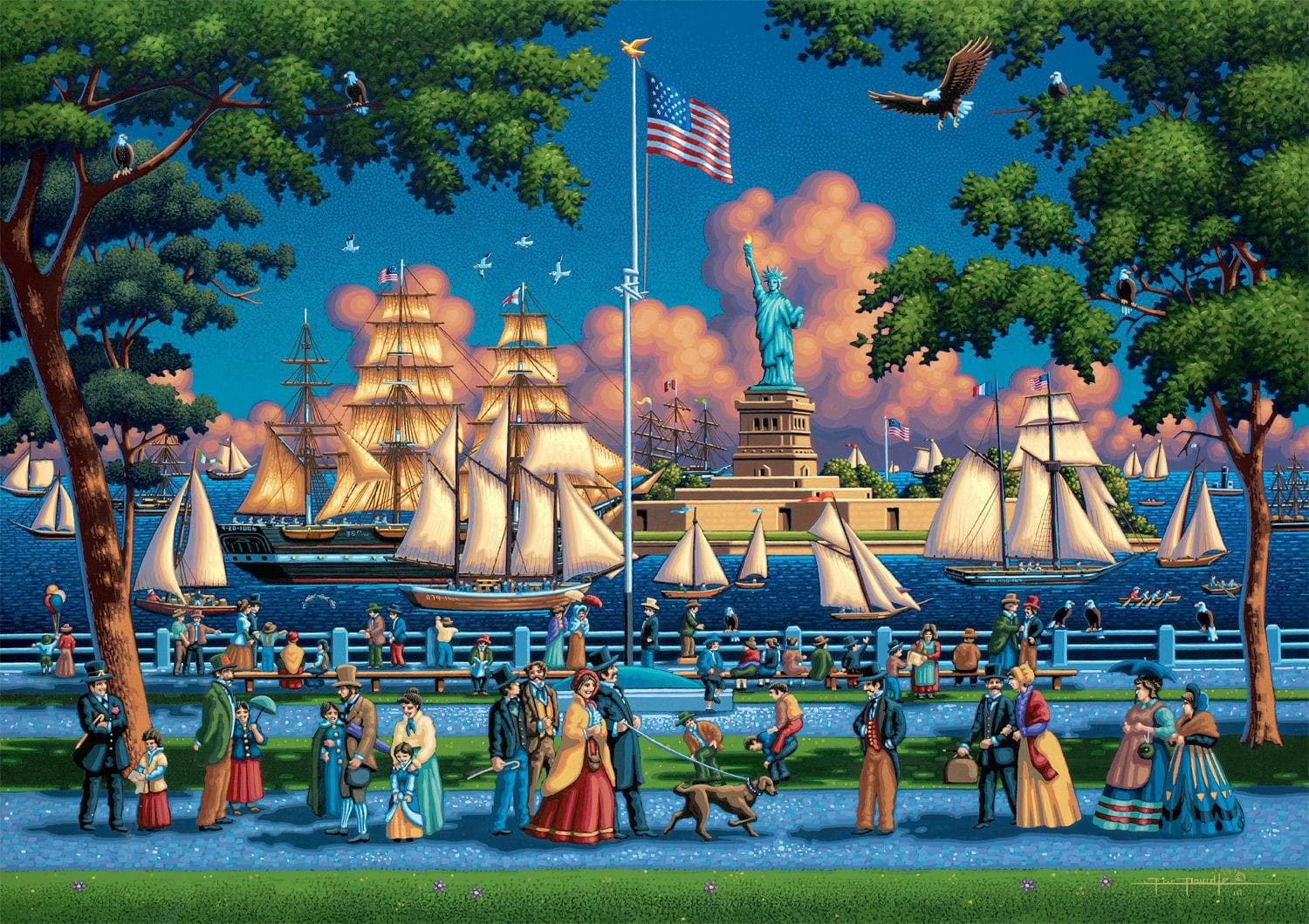 Statue of Liberty Americana