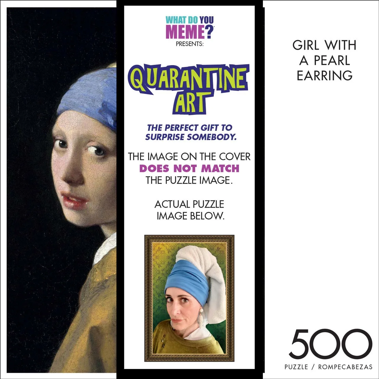 Girl With The Pearl Earring Prank Puzzle People