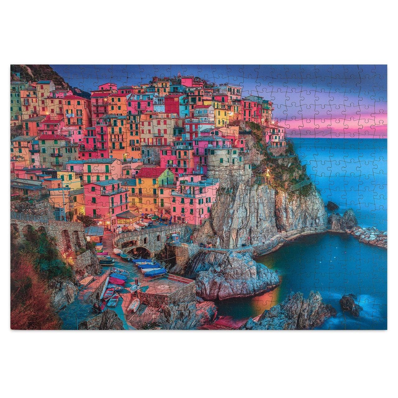 Wood Puzzle: Cinque Terre