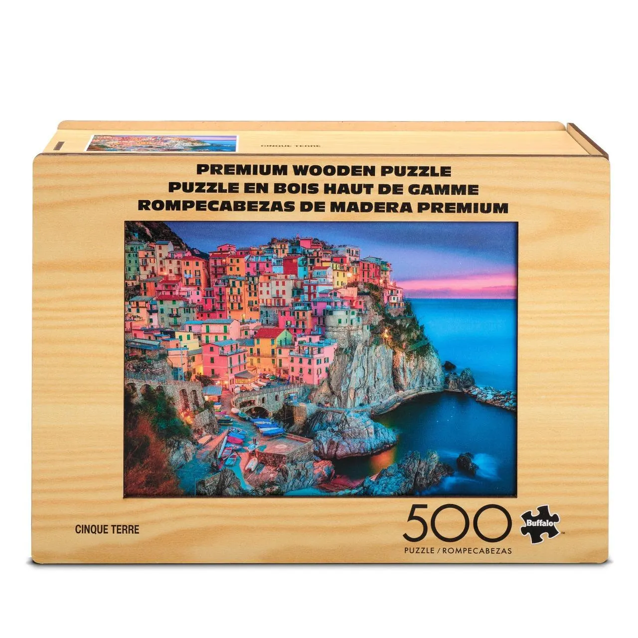 Wood Puzzle: Cinque Terre