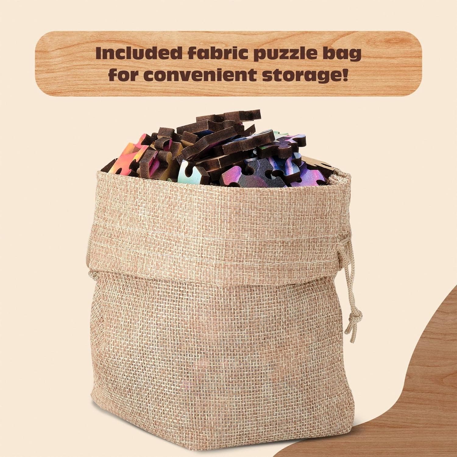 Wood Puzzle: Tiny Bubbles - Whimsy Pieces