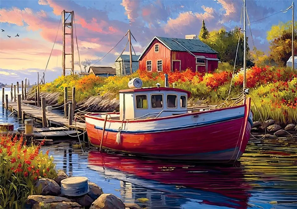 Old Boathouse Boat