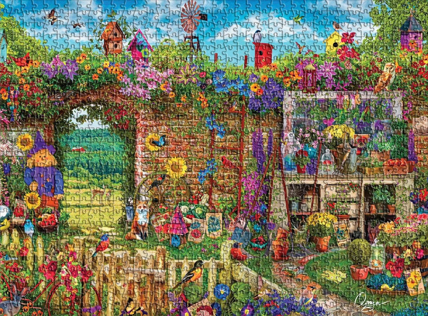 Gold: Garden Gate Flower & Garden