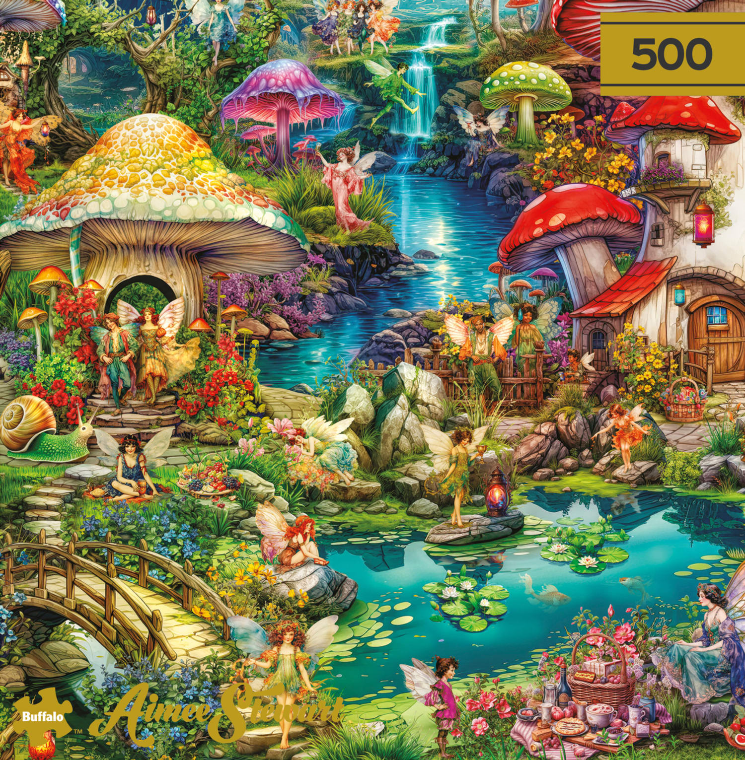 Gold: Merry Mushroom Village Picnic Fairy