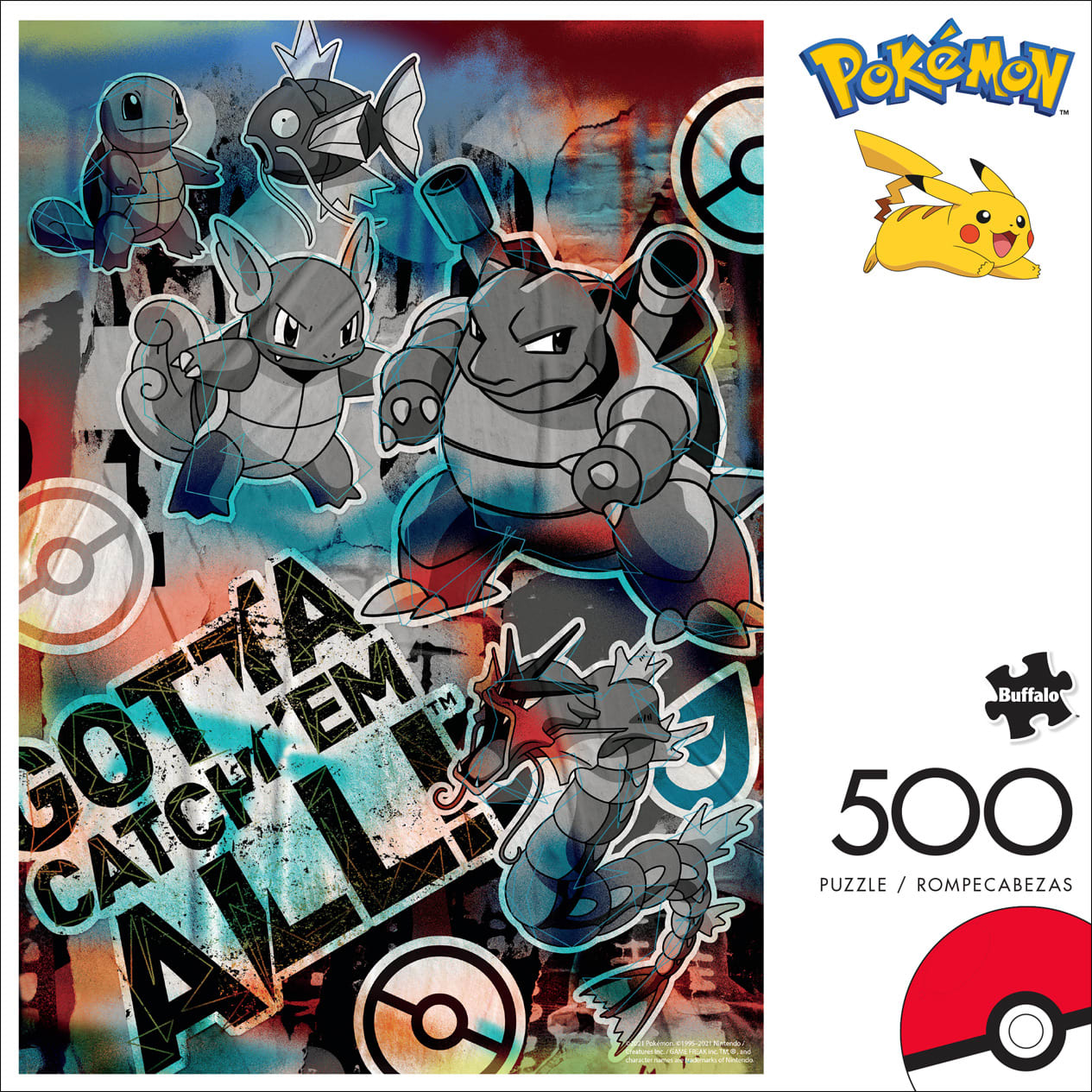 Squirtle Evolution Graffiti