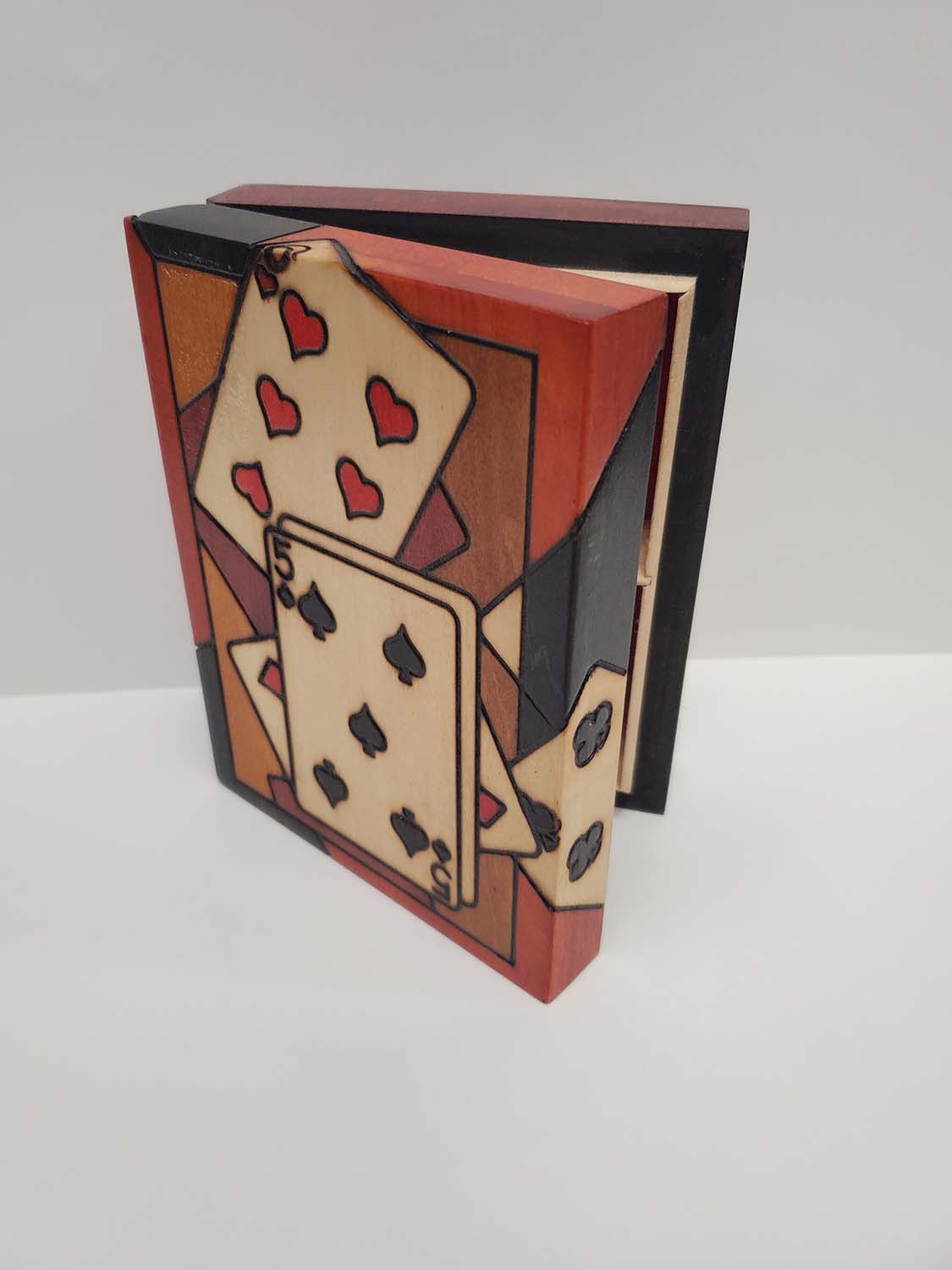 Wooden Card Box