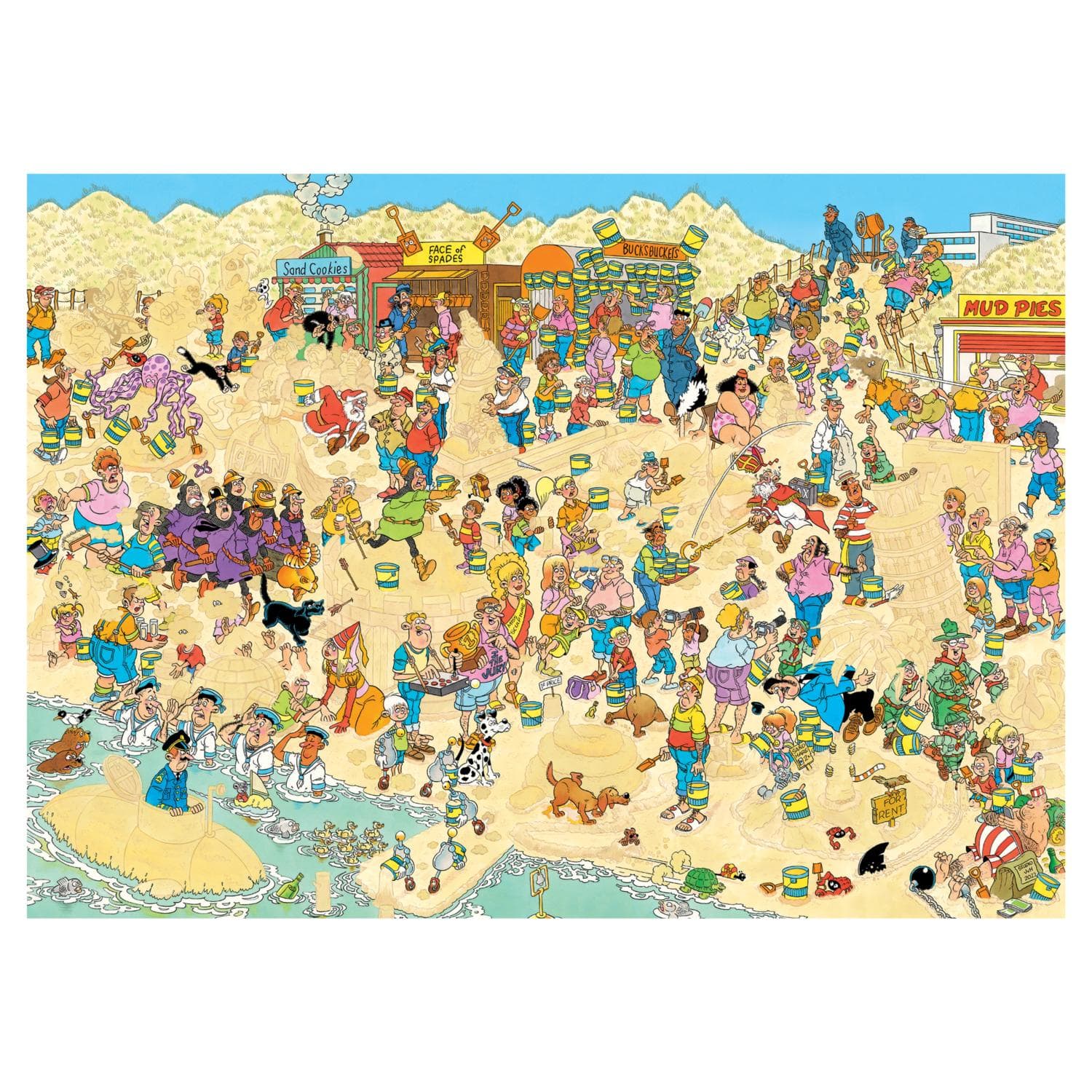 Sand Sculptures People