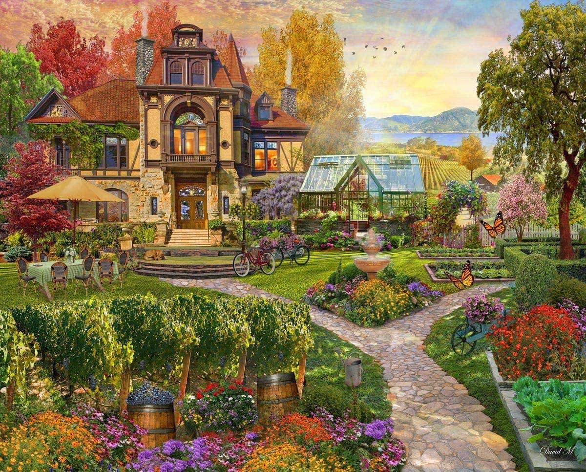 Vineyard Retreat Flower & Garden