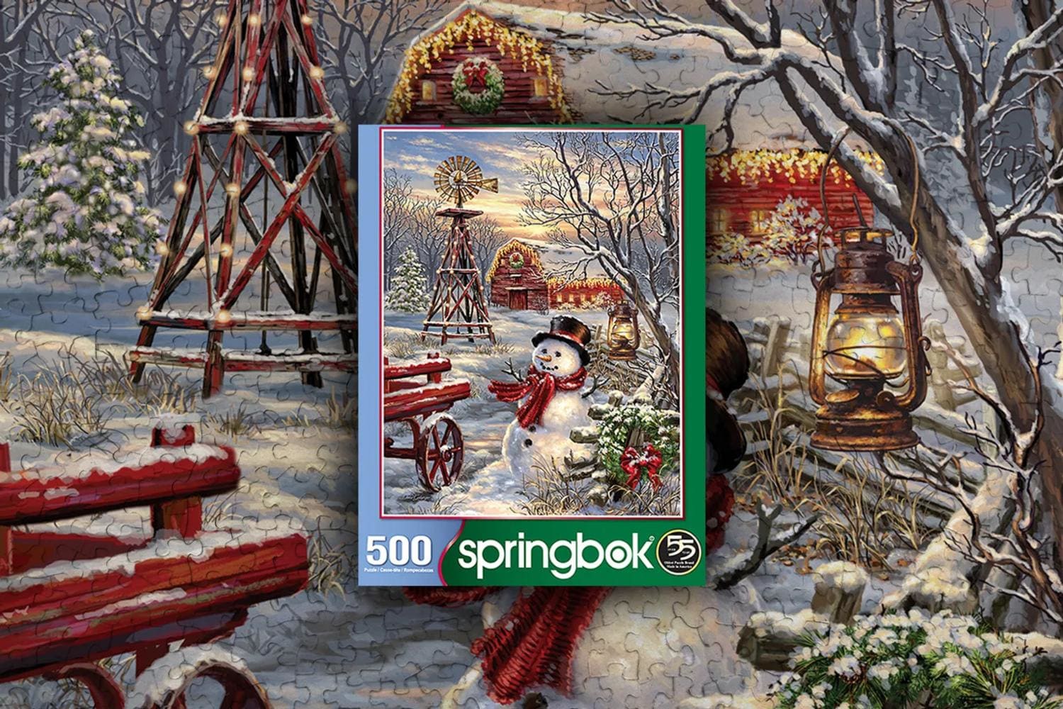 Winter Windmill Farm