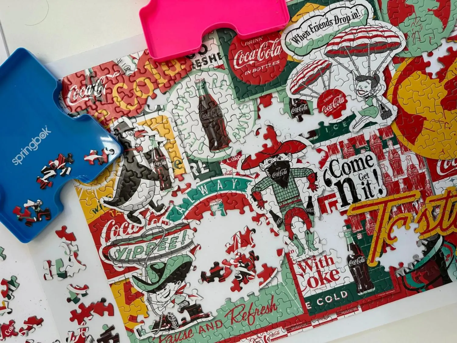 When Friends Drop In