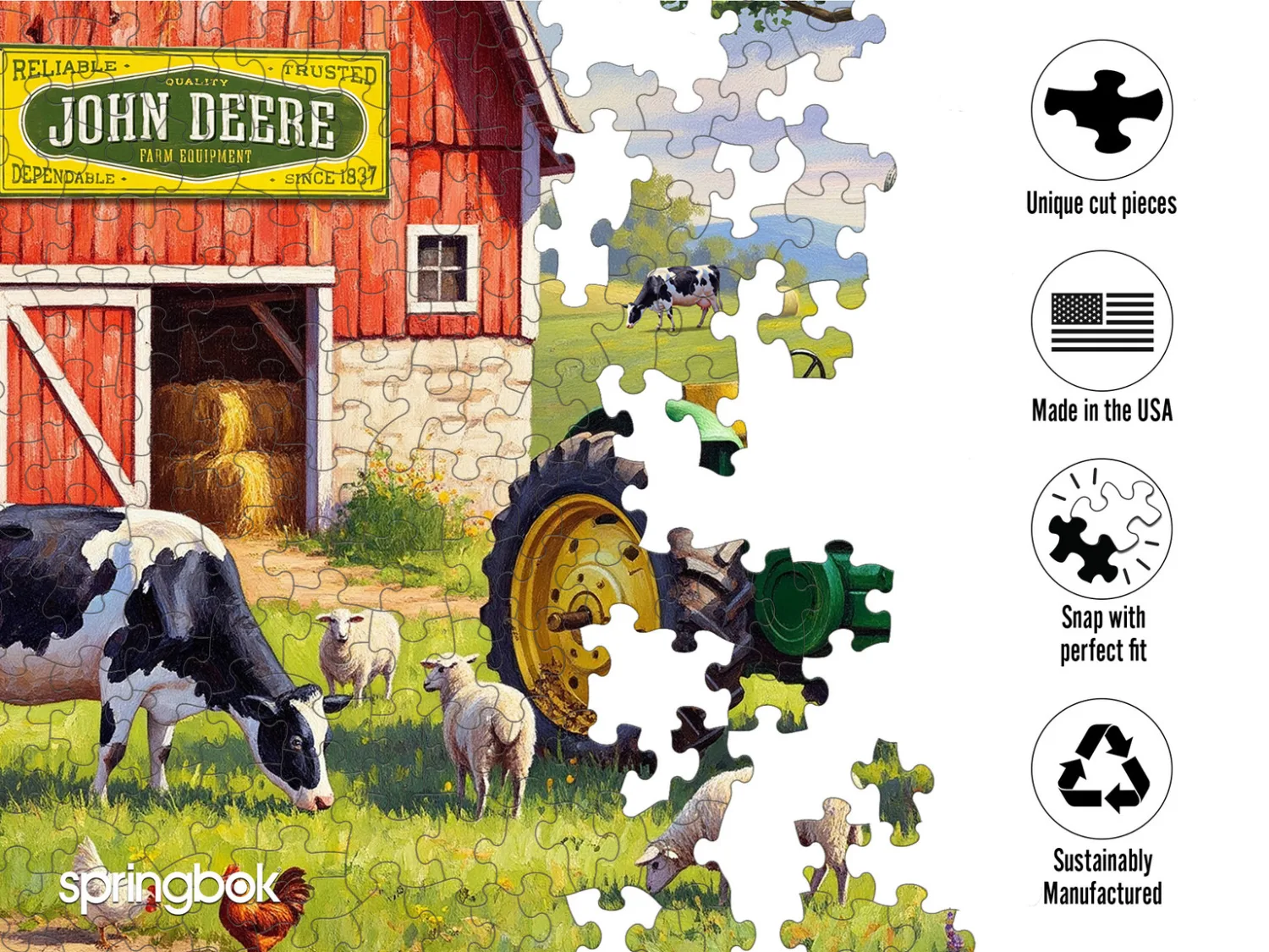 John Deere Country Morning