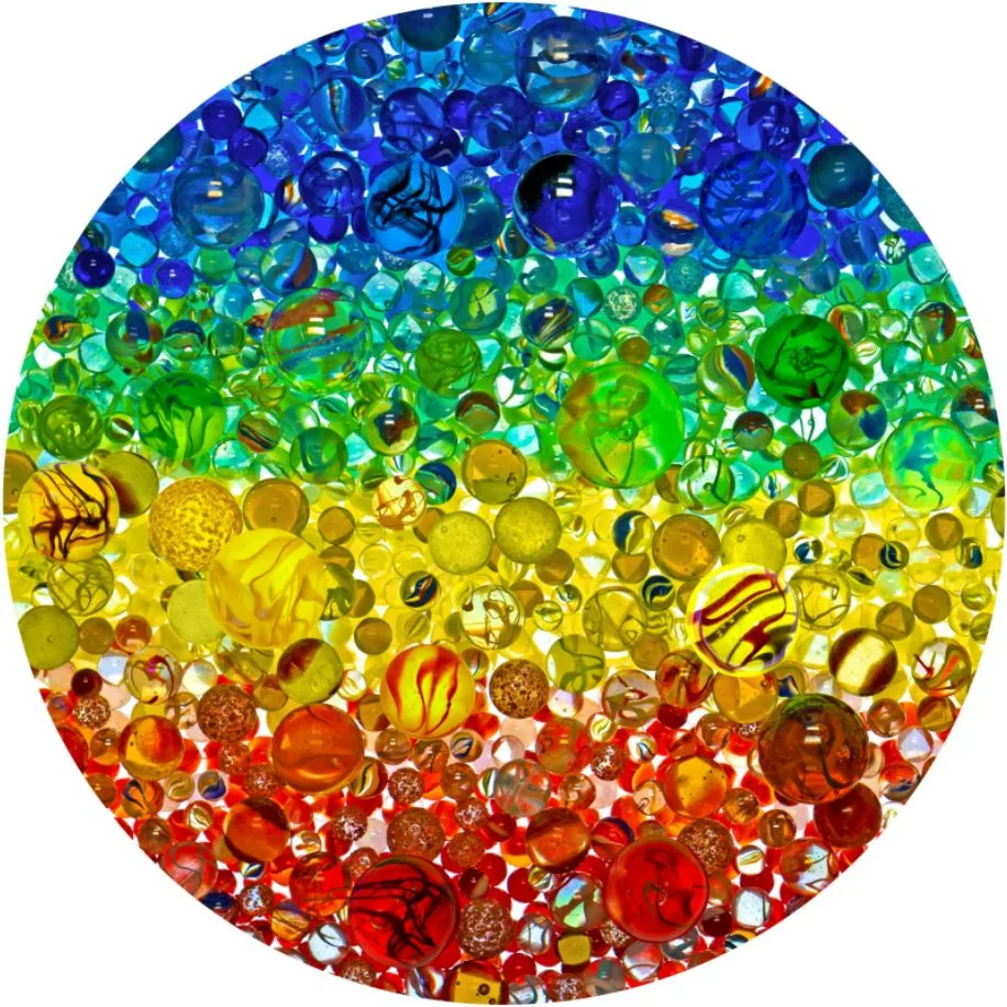 Illuminated Marbles Rainbow & Gradient