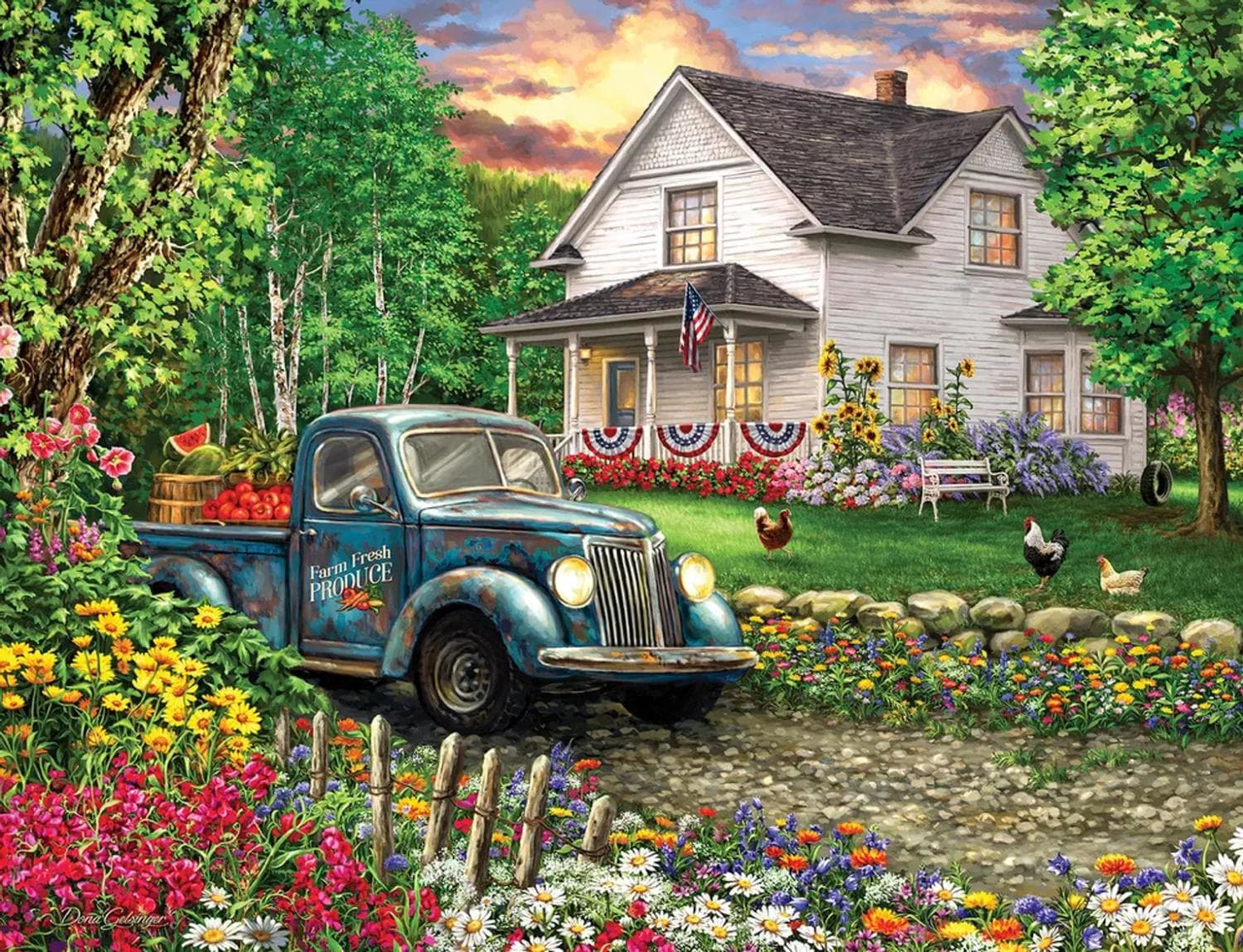 Puzzles To Remember: Simpler Times - Scratch and Dent Nostalgic & Retro