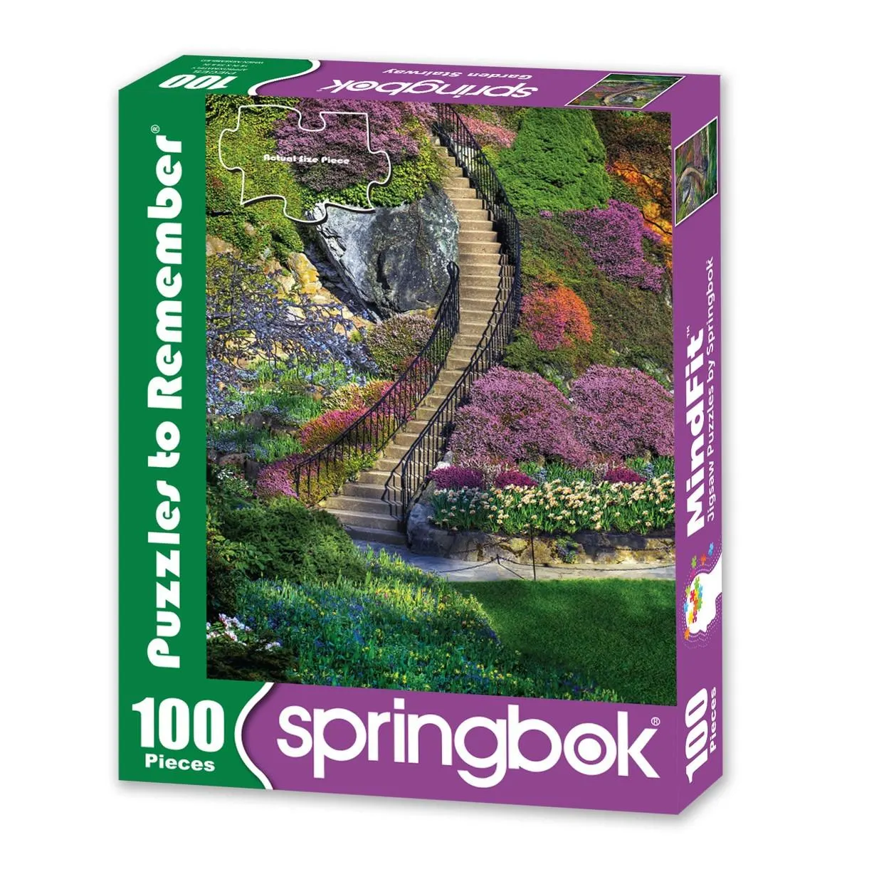 Puzzles to Remember - Garden Stairway