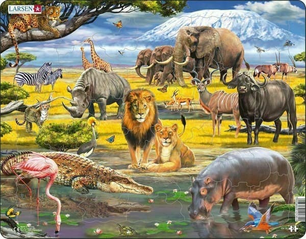 Savannah Children's 43 Piece Jigsaw Puzzle