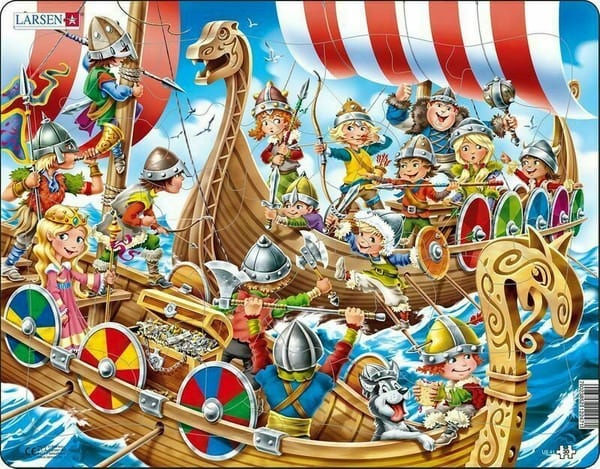 Vikings 30 Piece Children's Jigsaw Puzzle
